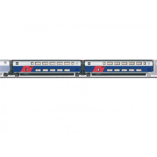 Coffret de voitures complémentaires TGV Euro Duplex 1/87 MARKLIN