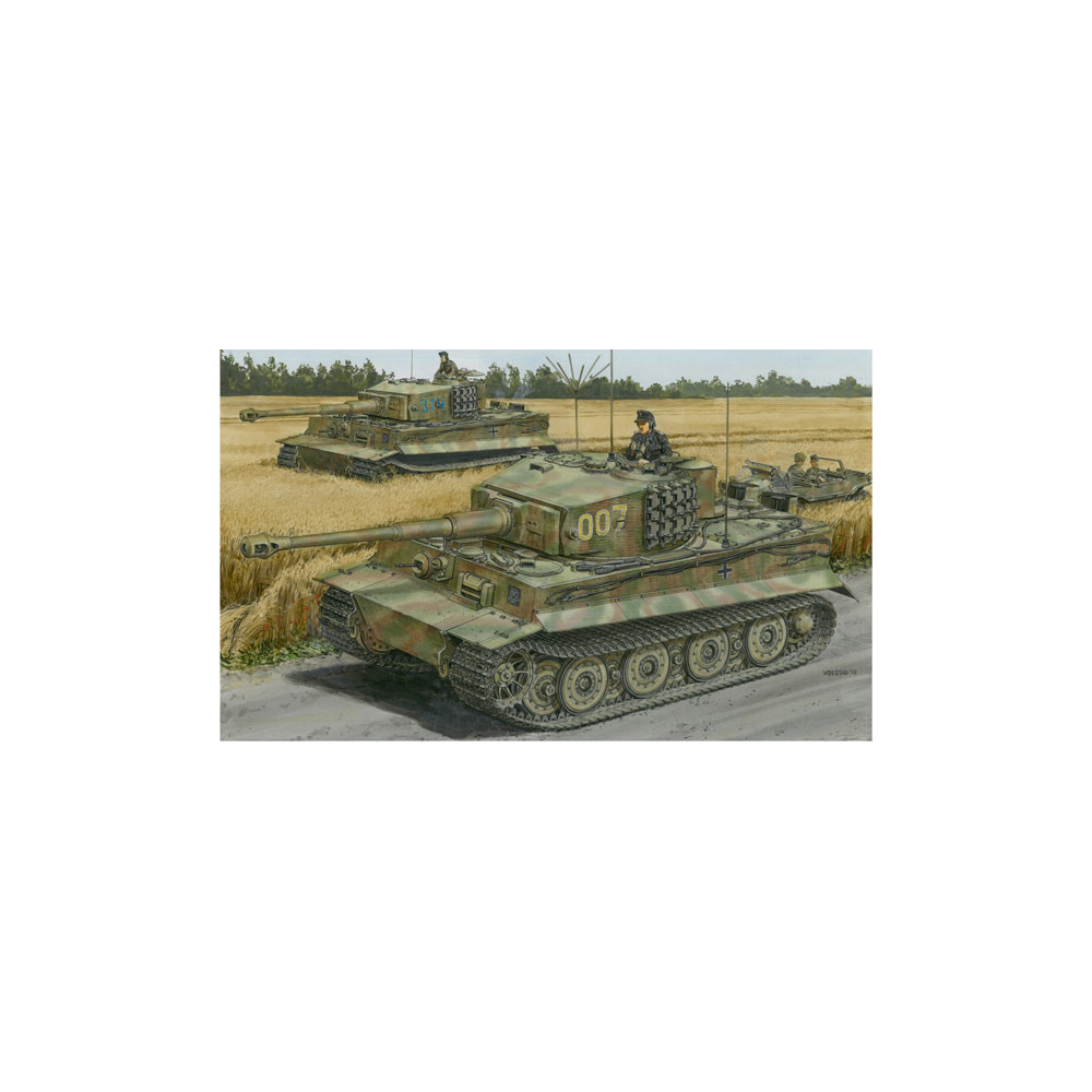 Char Tank WW2 Tiger Tigre I "007" Wittmann 1/35 DRAGON