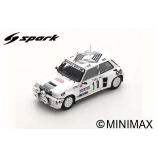 RENAULT 5 Turbo N°10 Rallye 1/43 SPARK