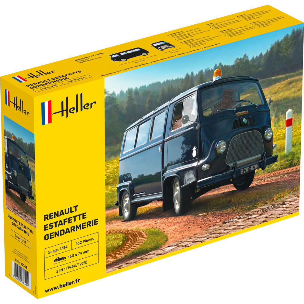 Renault ESTAFETTE Gendarmerie maquette 1/24 HELLER