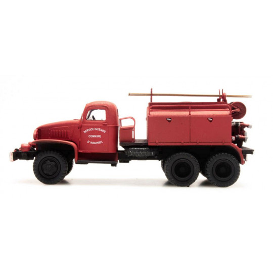 Camion GMC Pompiers "Inguiniel 56" 1/87 REE