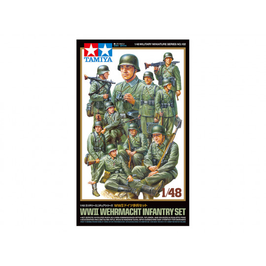 Infanterie Wehrmacht ww2 1/48 TAMIYA