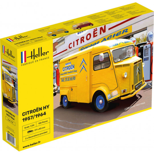 CITROEN HY "TUBE" CITROËN 1957/1964 1/24 HELLER