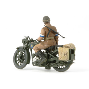 Moto BSA M20 ET Police Militaire maquette 1/35 TAMIYA
