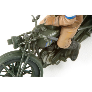 Moto BSA M20 ET Police Militaire maquette 1/35 TAMIYA