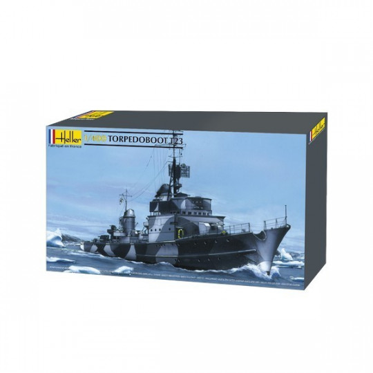 NAVIRE TORPEDO BOOT T23 1/400 HELLER