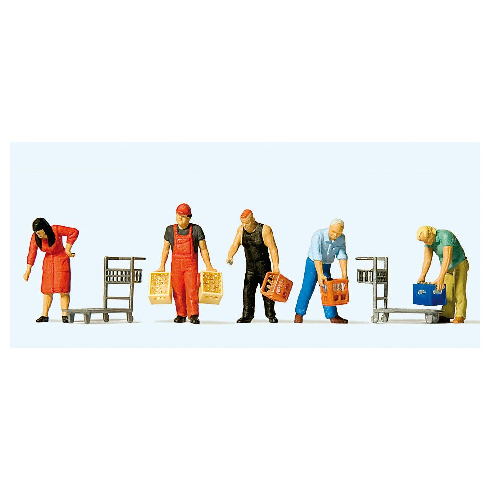 Transporteurs de boissons 1/87 HO PREISER