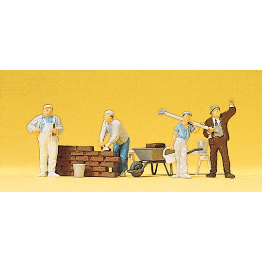 Maçons et accessoires 1/87 HO PREISER