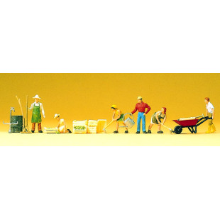 Jardiniers et accessoires 1/87 HO PREISER