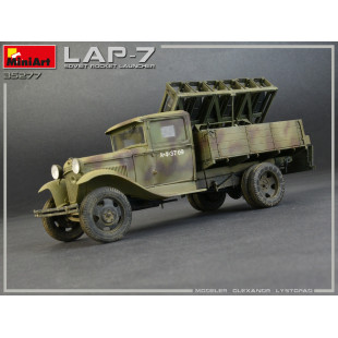 Camion Lance roquettes soviétique LAP-7 1/35 MINIART
