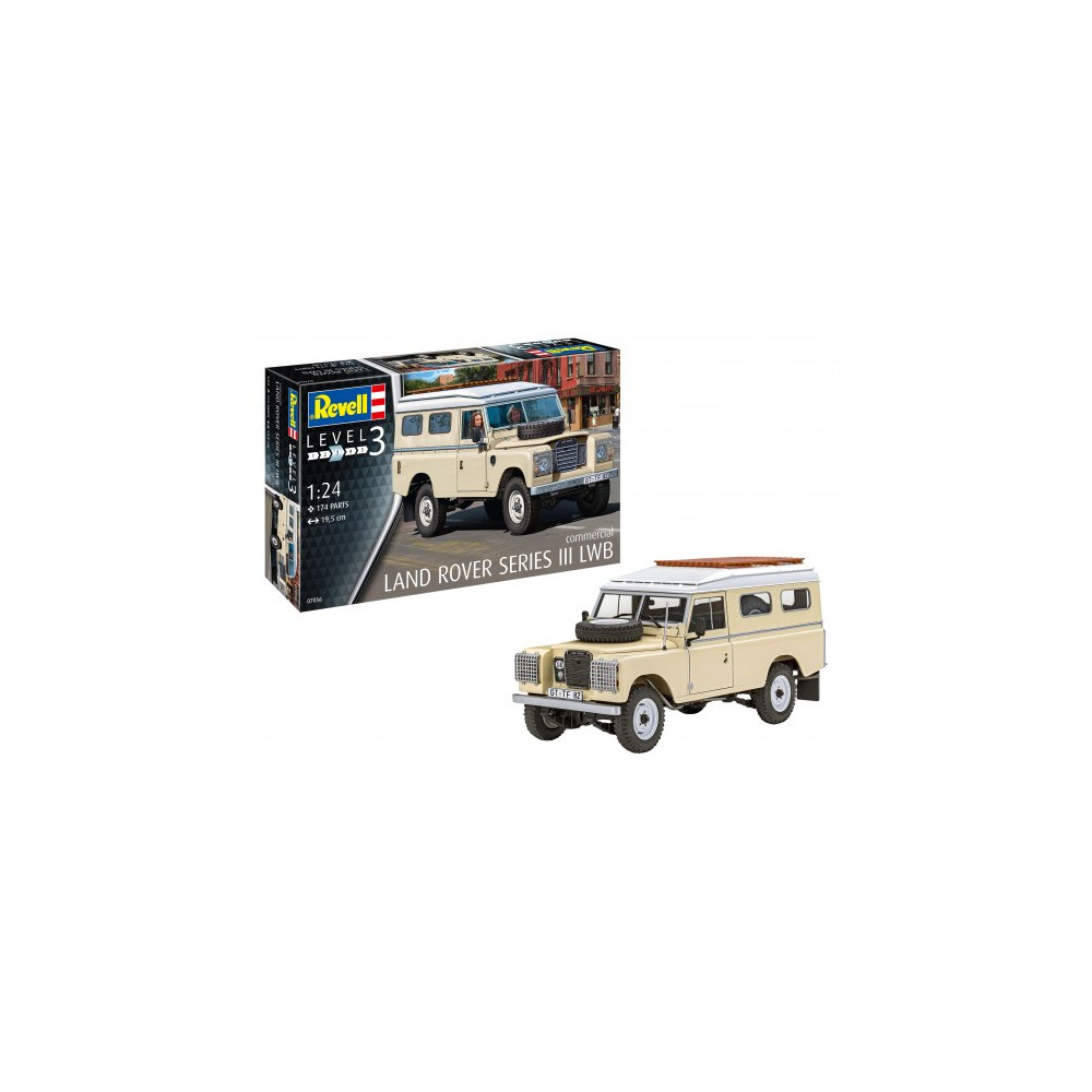 Land Rover Series III LWB 1/24 REVELL