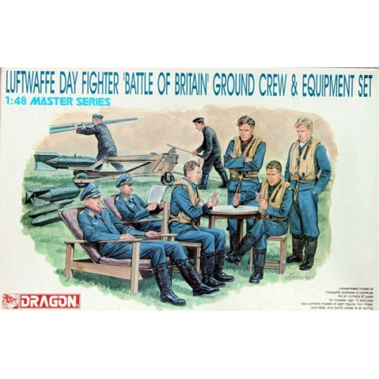 EQUIP SOL LUFTWAFFE BATTLE OF BRITAIN 1/35 DRAGON