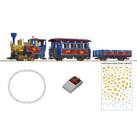 Coffret set "train de Noël"  "Magic Train" Fleischmann 1/45 Oe ROCO