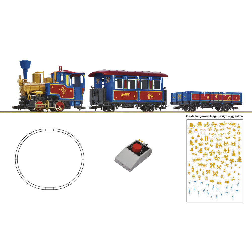 Coffret set "train de Noël"  "Magic Train" Fleischmann 1/45 Oe ROCO
