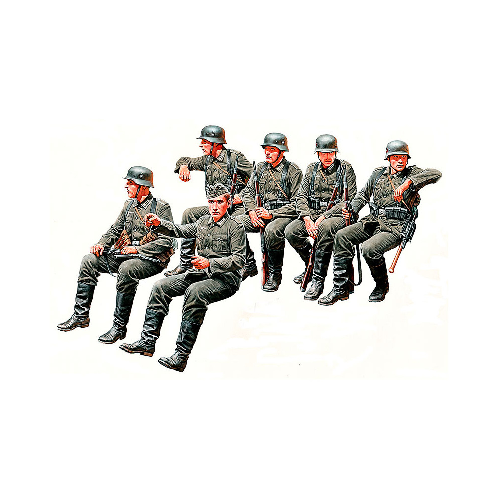 Infanterie allemande loin du front 1/35 MasterBox