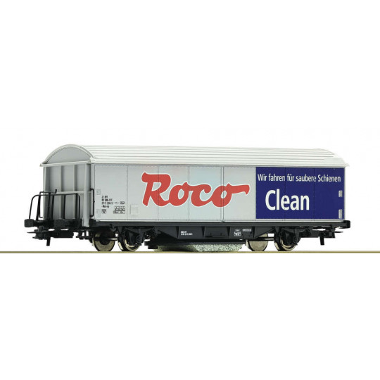 WAGON NETTOYEUR CLEAN 1/87ème HO ROCO