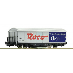 WAGON NETTOYEUR CLEAN 1/87ème HO ROCO