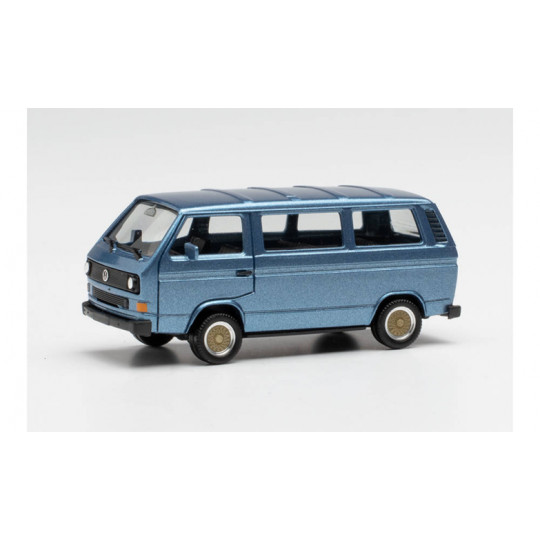 VW T3 Bus bleu 1/87 HERPA