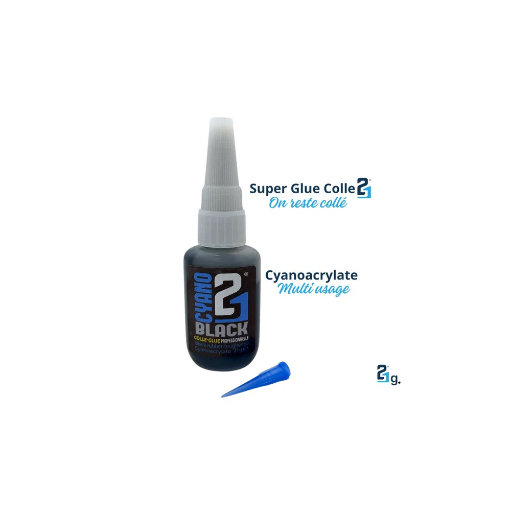 Colle 21 Cyanoacrylate noire 20g