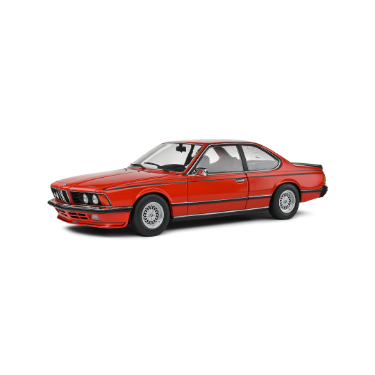 BMW 635 CSI (E34) rouge 1984 1/18 SOLIDO