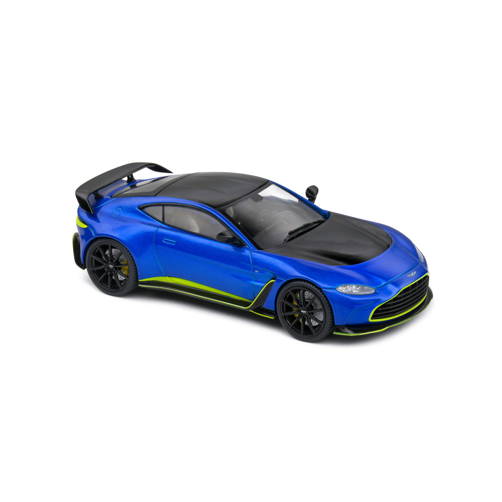 ASTON MARTIN Vantage V12 Bleu 2023 1/18 SOLIDO