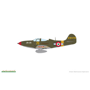 Avion P-39N Airacobra maquette 1/48 EDUARD ProfiPACK
