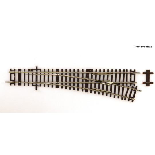 Voie élément aiguillage Droit Wr15 RocoLine HO 1/87 ROCO