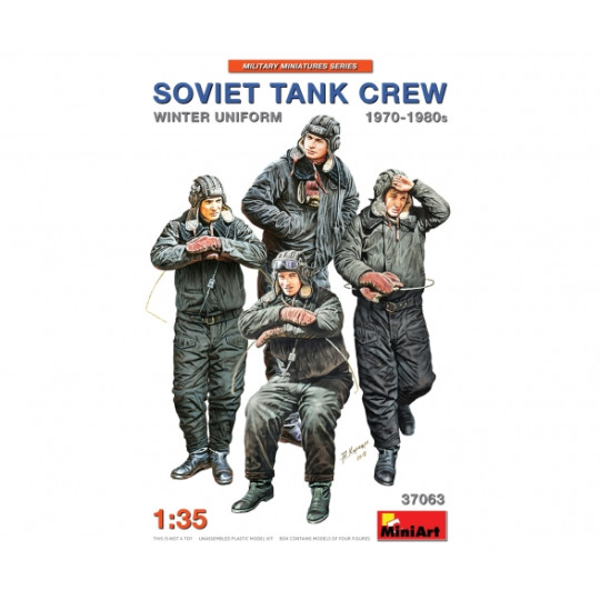 Equipage de char Soviétique années 70-80 1/35 MINIART