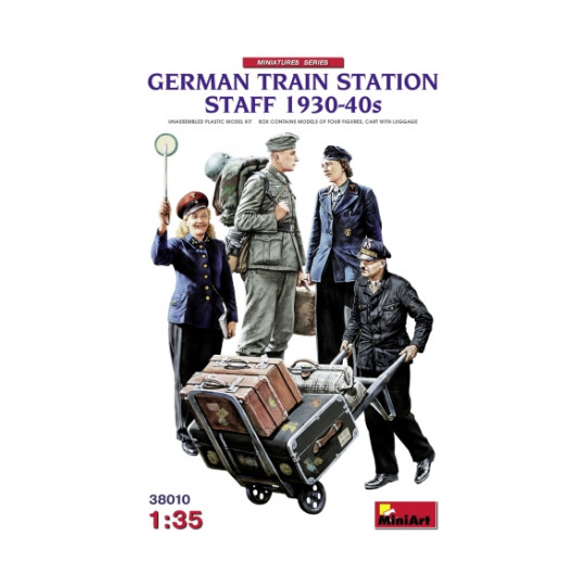 Personnel de gare allemand...