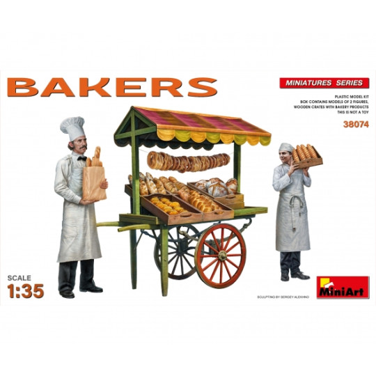 Carriole de boulanger 1/35 MINIART
