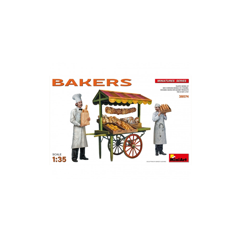 Carriole de boulanger 1/35 MINIART