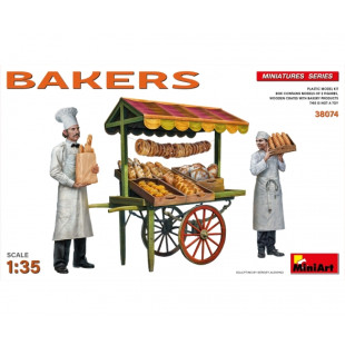 Carriole de boulanger 1/35 MINIART