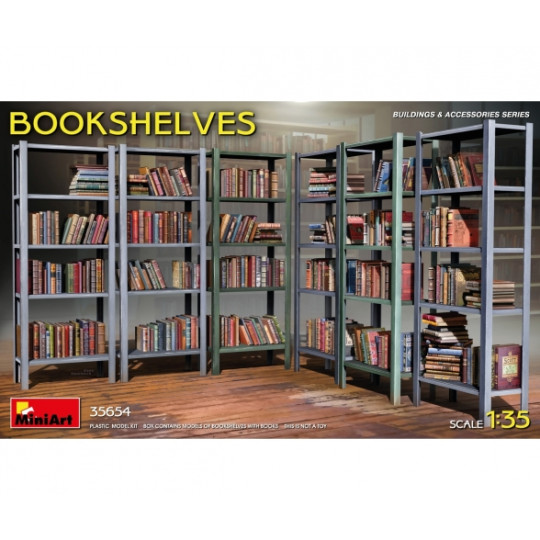 Bibliothèque 1/35 MINIART