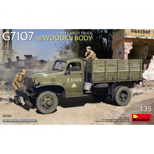 Camion Chevrolet G7107 + Equipage  1/35 MINIART