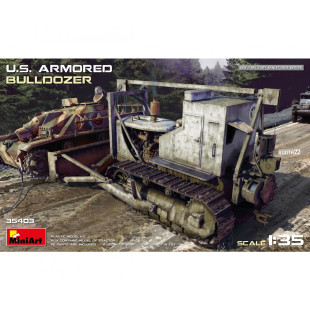Bulldozer blindé américain  1/35 MINIART
