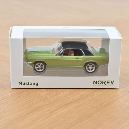 Ford Mustang Coupé 1968 Green Metallic 1/43 NOREV Jet Car
