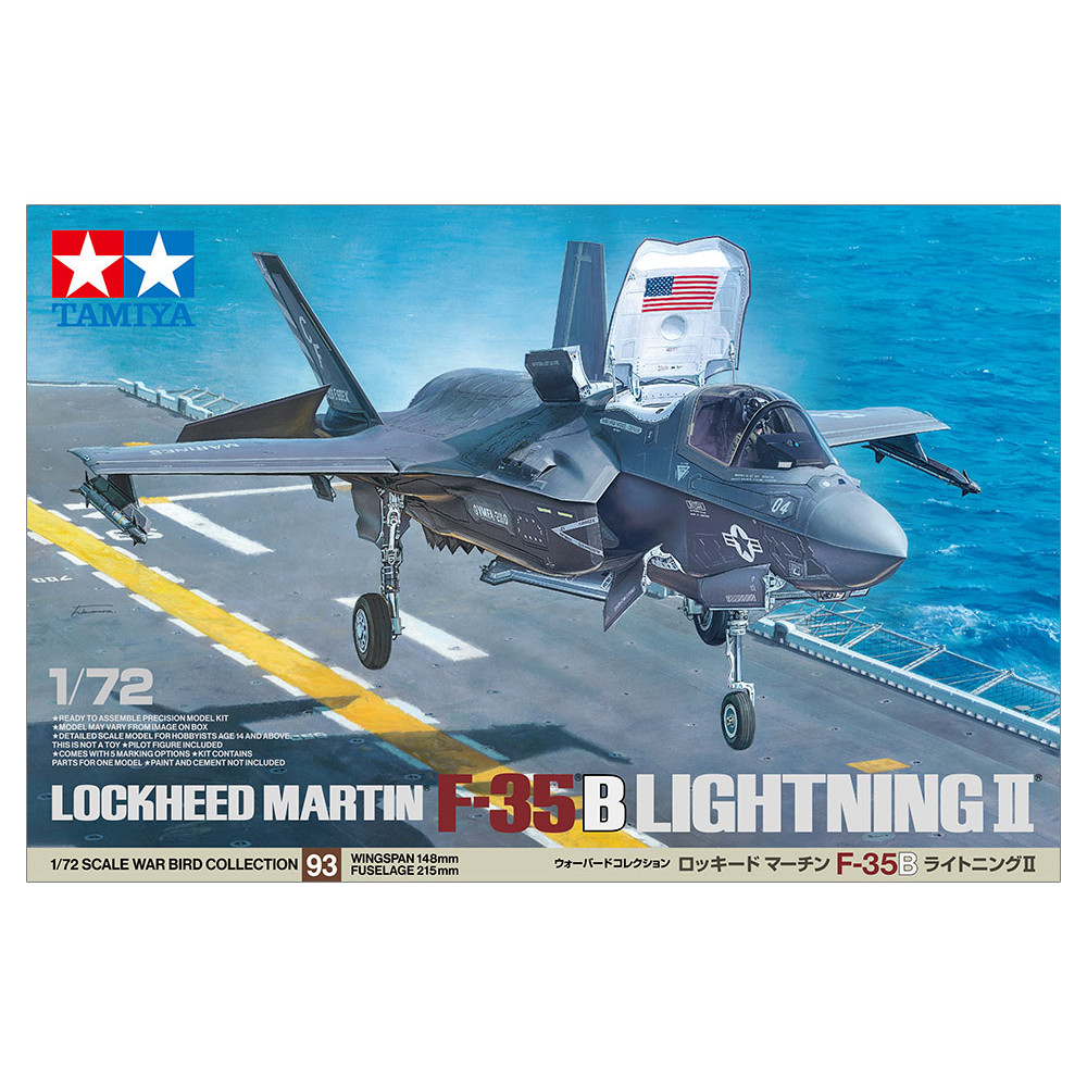 Avion Lockeed Martin F35 B lightning 1/72 TAMIYA