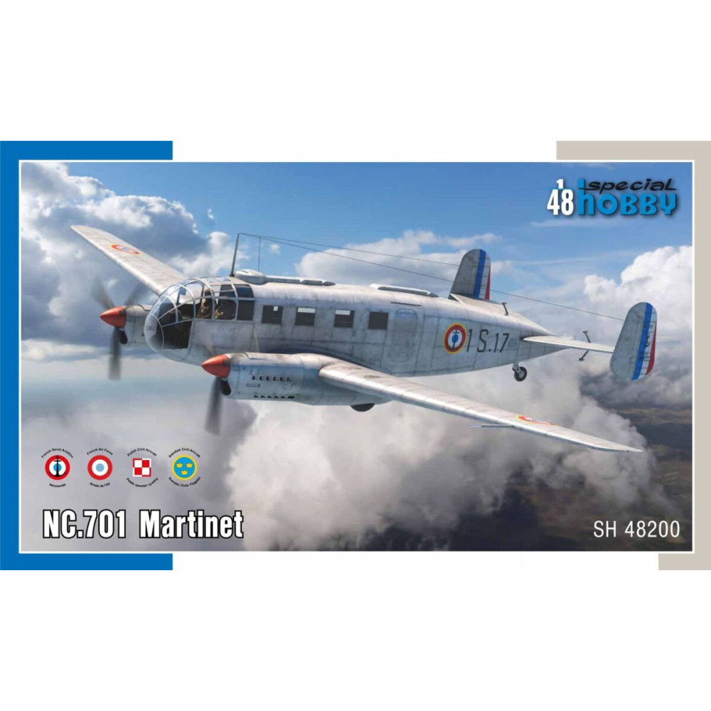 SNCAC NC.701 Martinet 1/48 SPECIAL HOBBY