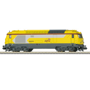 Locomotive diesel SNCF Infra BB 67000 67400 1/160 N TRIX minitrix