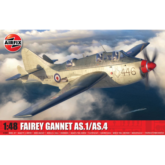 Fairey GANNET AS1 AS4 Royal Navy maquette 1/48 AIRFIX