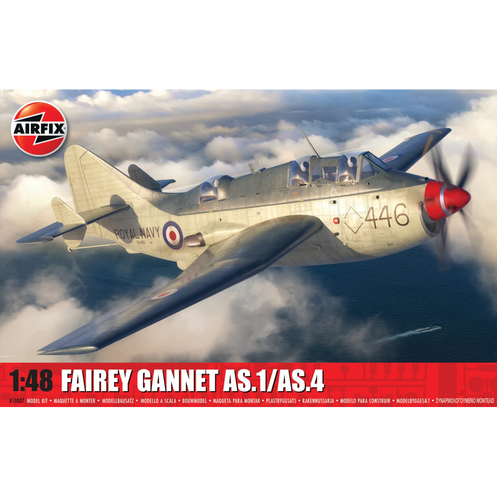 Fairey GANNET AS1 AS4 Royal Navy maquette 1/48 AIRFIX