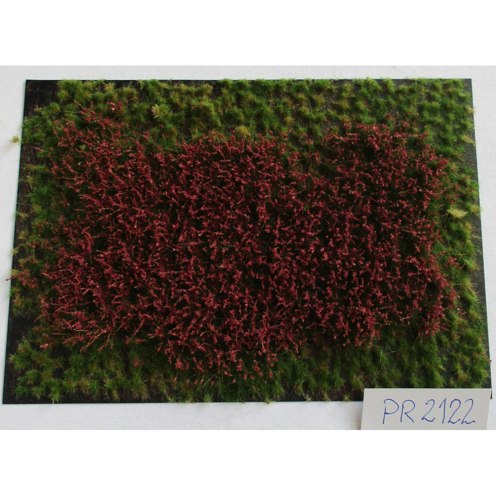 Décor Fleurs touffes en couches Rouge 2-12 mm Martin Welberg