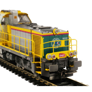 Loco Diesel Digital SON SNCF INFRA "France Relance" BB 60000 HO 1/87 PIKO Expert