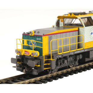 Loco Diesel Digital SON SNCF INFRA "France Relance" BB 60000 HO 1/87 PIKO Expert