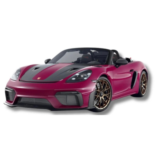 PORSCHE 718 Spyder RS WP Ruby star neo 2023 GT SPIRIT 1/18