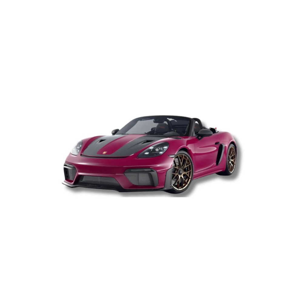 PORSCHE 718 Spyder RS WP Ruby star neo 2023 GT SPIRIT 1/18