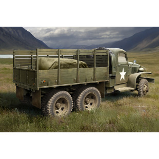 Camion US GMC CCKW-52 maquette 1/35 HOBBY BOSS