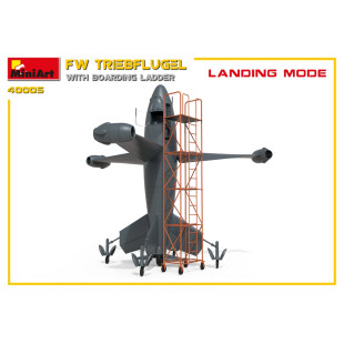 FOCKE WULF "TRIEBFLUGEL" INTERCEPTEUR avec ECHAFAUDAGE - FORCE AÉRIENNE JAPONAISE 1946 (kit de fiction?) 1/35 MINIART
