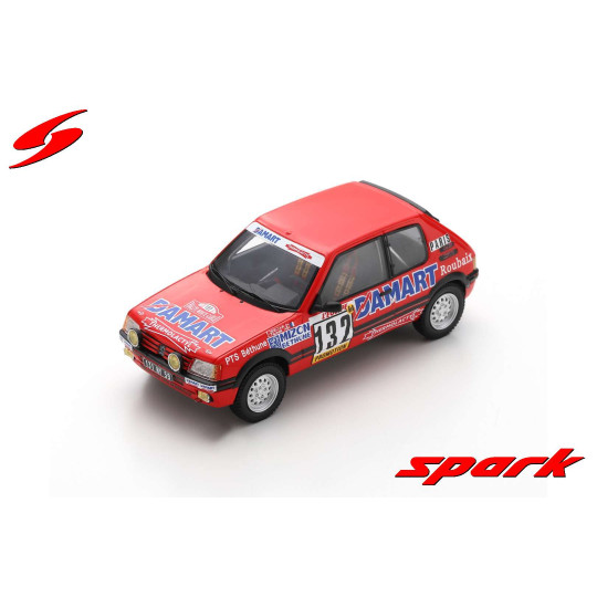 Peugeot 205 GTI No.132 Rally Monte Carlo 1986 François Delecour - Anne-Chantal Pauwels