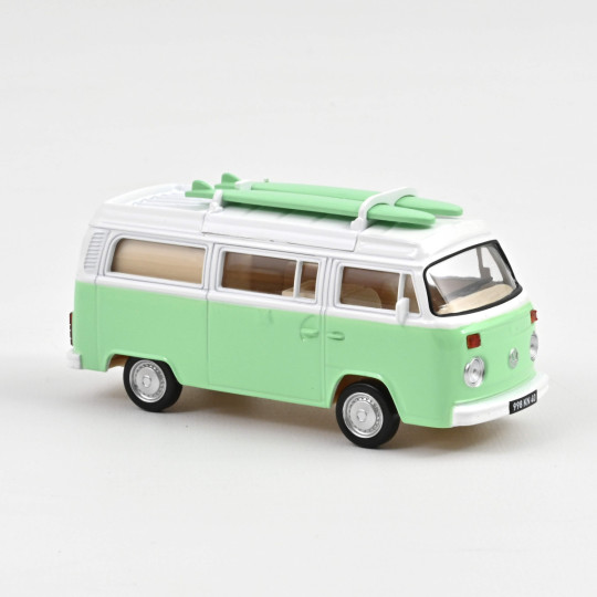 Volswagen Comi T2b campeur Van 1973 jaune 1/43 NOREV Jet-car
